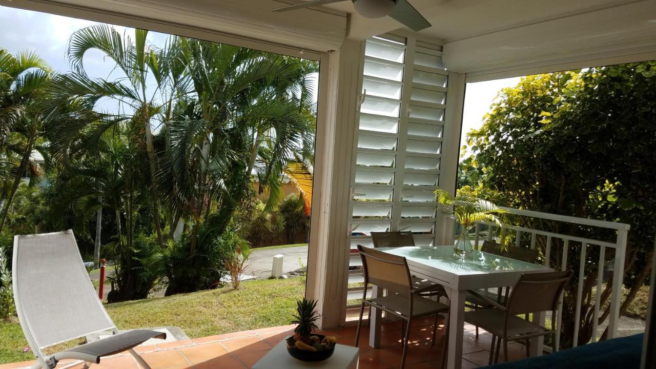 Appartement Rez-De-Chaussee De Villa A 1 Minute De La Plage Сен-Франсуа Екстер'єр фото