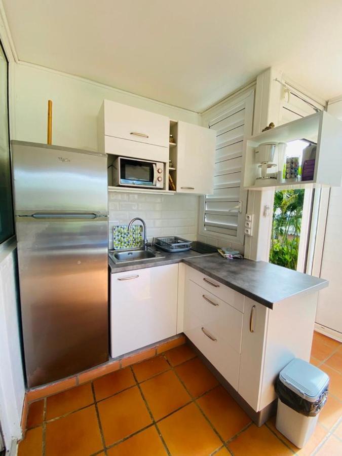 Appartement Rez-De-Chaussee De Villa A 1 Minute De La Plage Сен-Франсуа Екстер'єр фото