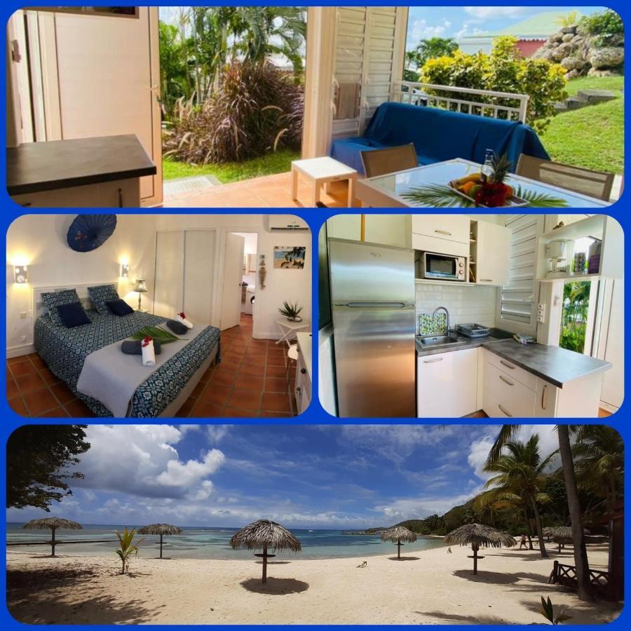 Appartement Rez-De-Chaussee De Villa A 1 Minute De La Plage Сен-Франсуа Екстер'єр фото