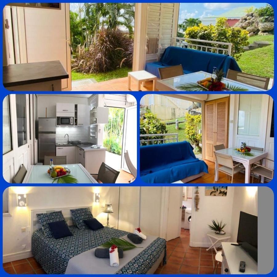 Appartement Rez-De-Chaussee De Villa A 1 Minute De La Plage Сен-Франсуа Екстер'єр фото